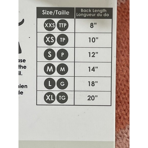 Pet Posse Pink Flower Harness Hole Pull On Sweater Sz XL New - Picture 5 of 5